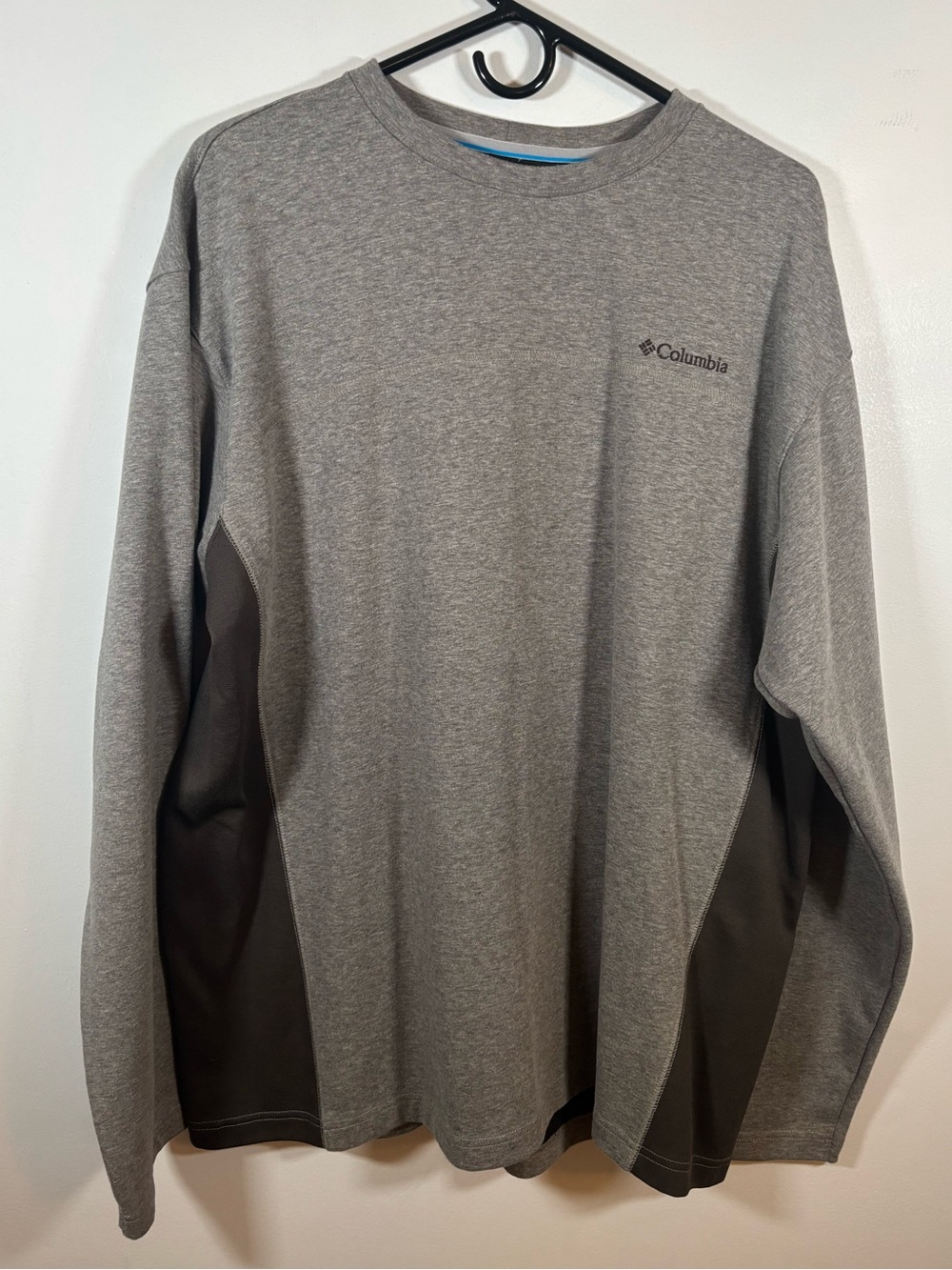 Columbia Omni-Shield Men’s XL Gray Long Sleeve Performance Shirt